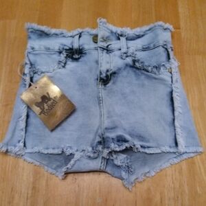 Bodied by uchis denim shorts nwt size 04
